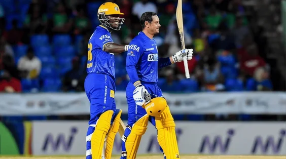 Green, de Kock knock Patriots out as Tridents jump to fourth